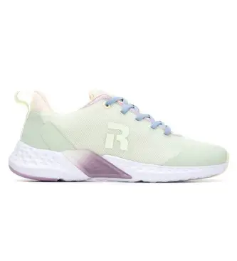 per donna 17523702-AQUA Sneakers 175237 verde (37), Basso, Stringhe, Casual