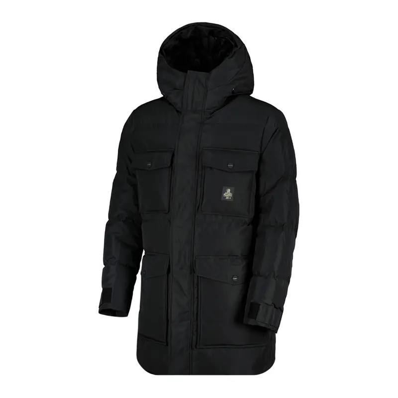 GIACCA IN PIUMINO CON CAPPUCCIO GRUNT REFLEX