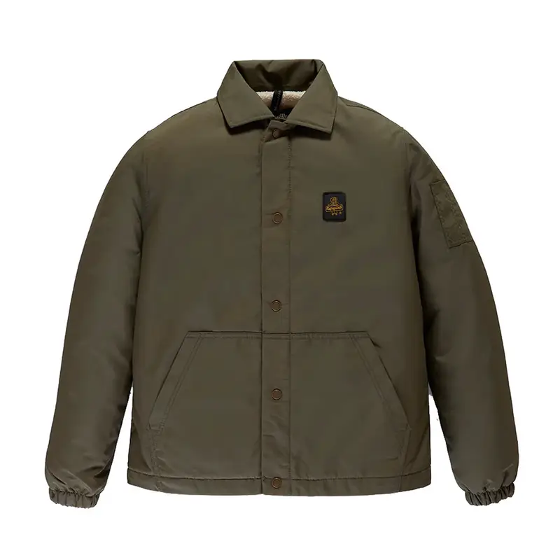 GIACCA OVERSHIRT FODERA ORSETTO GEMINI Verde