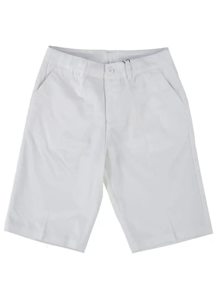 shorts bianco bambino mini logo