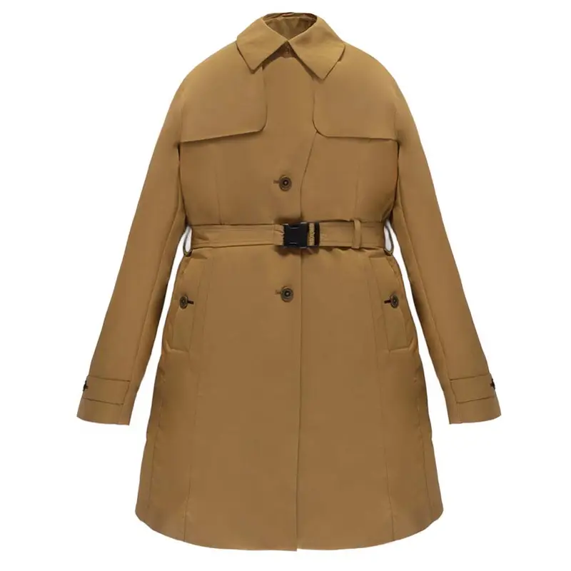 Trench Summer Shorts Marrone Donna L