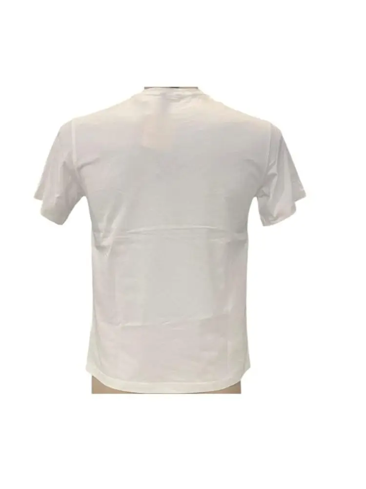 tshirt bianca bambino mini logo miniatura 2