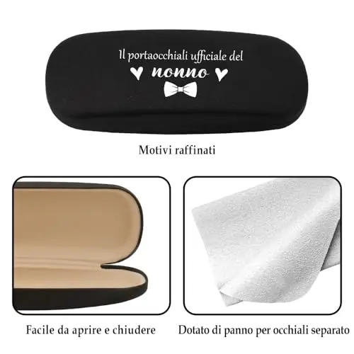 Regalo Festa Dei Nonni, Festa Dei Nonni Idee Regalo Regali Nonno Regalo Per Nonno Compleanno Custodia Occhiali Il miniatura 3