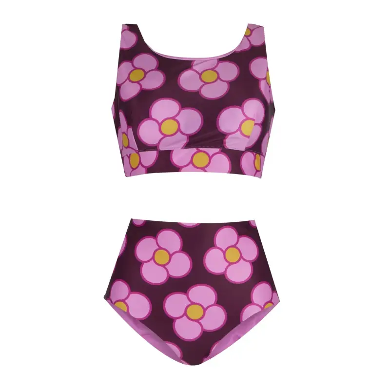 Costume da bagno due pezzi reversibile donna Regatta Orla Kiely
