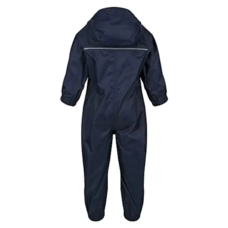 Regatta Puddle IV, Tuta Integrale Impermeabile, Unisex - Bambini e ragazzi, Navy, 24 mesi miniatura 2