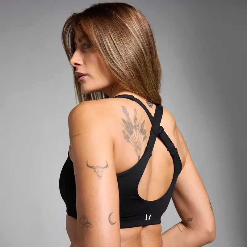 Reggiseno regolabile con dorso incrociato MP Active - Nero - XS miniatura 3