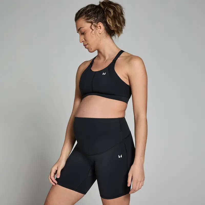 Reggiseno sportivo allattamento MP Maternity - Nero - XS