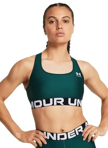 Reggiseno sportivo da donna con marchio Under Armour HeatGear Mid
