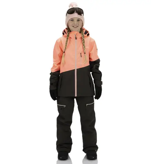 LIV-R Jr - giacca da sci - bambina Orange