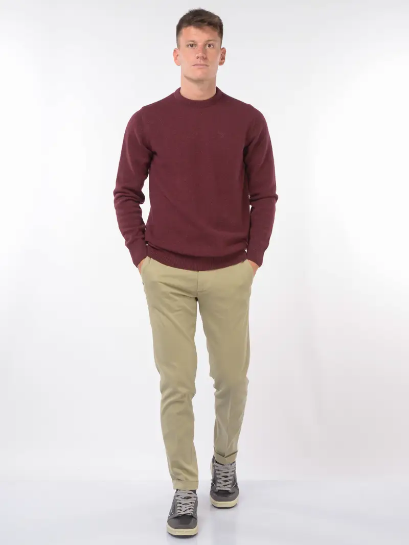 pantalone da uomo Rehash chino con balza BEIGE miniatura 2