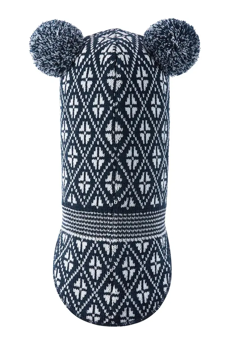 colletto in lana per bambini Kuuraan colore blu navy 5300214B miniatura 4