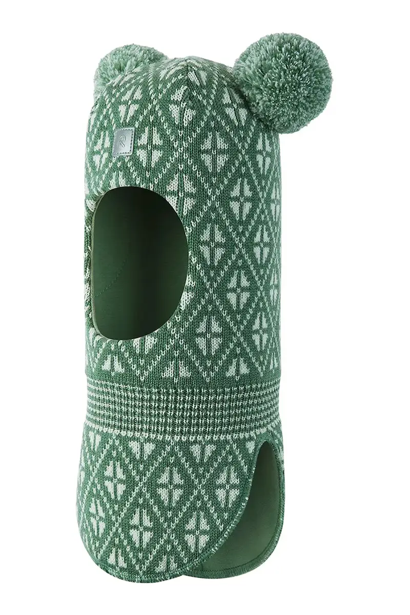 colletto in lana per bambini Kuuraan colore verde 5300214B miniatura 2