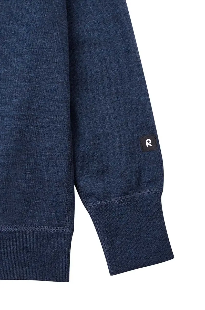 felpa funzionale bambino/a Mahin Blu navy miniatura 4