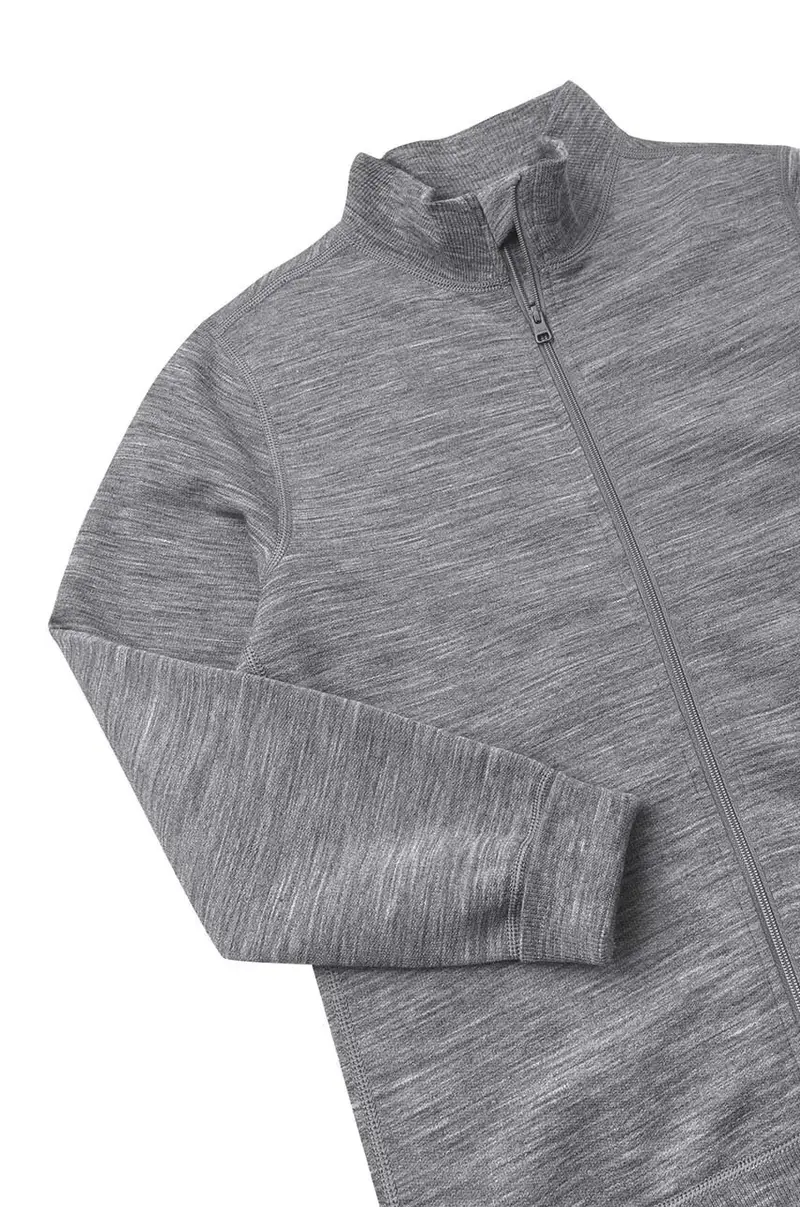 felpa funzionale bambino/a Mahin Grigio miniatura 4