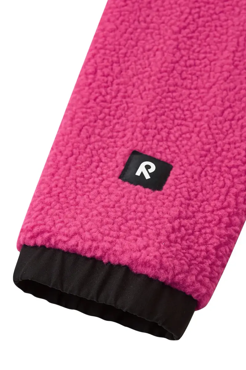 felpa in pile bambini Turbo colore rosa con cappuccio 5200437A miniatura 5