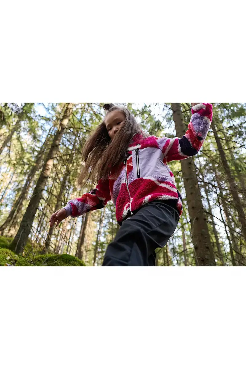 felpa in pile bambini Turilas colore rosa 5200364B miniatura 4