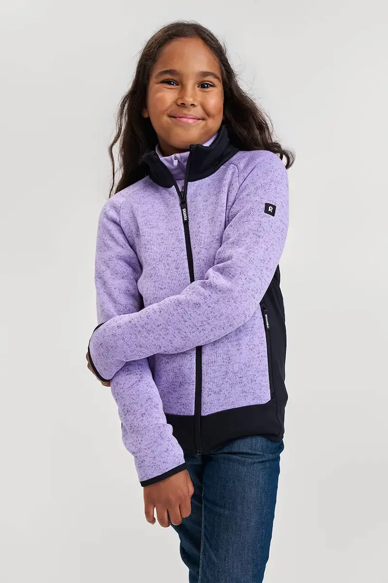 felpa per bambini Meresta colore violetto 5200439A