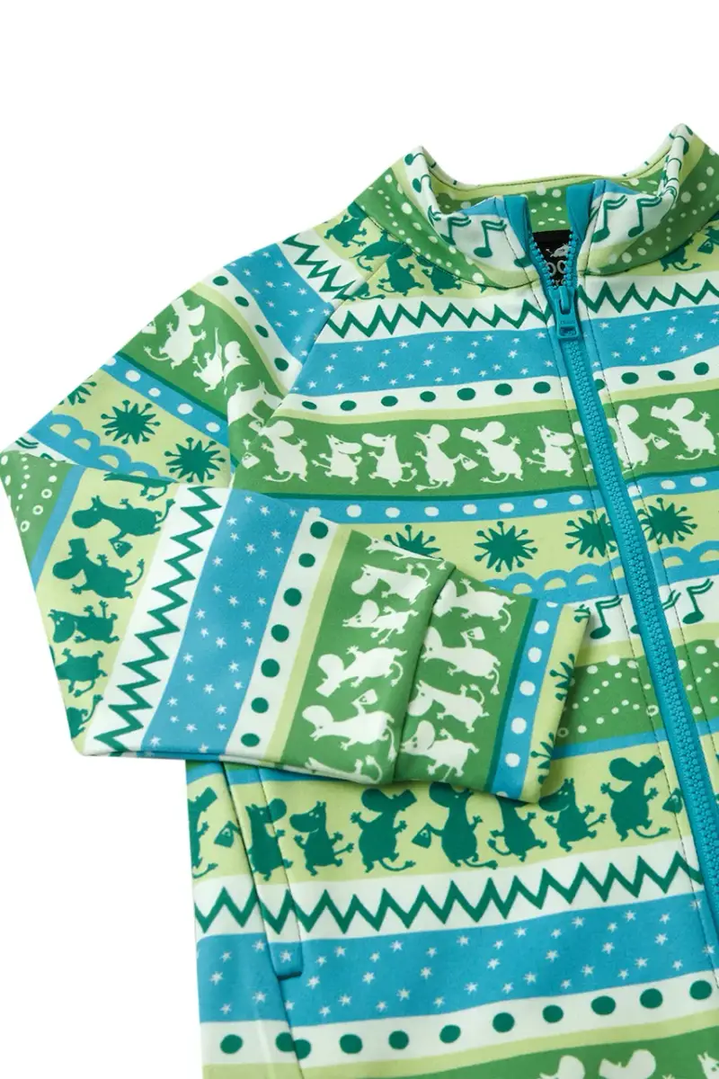 felpa per bambini Moomin Tarpeen colore verde 5200458A miniatura 3