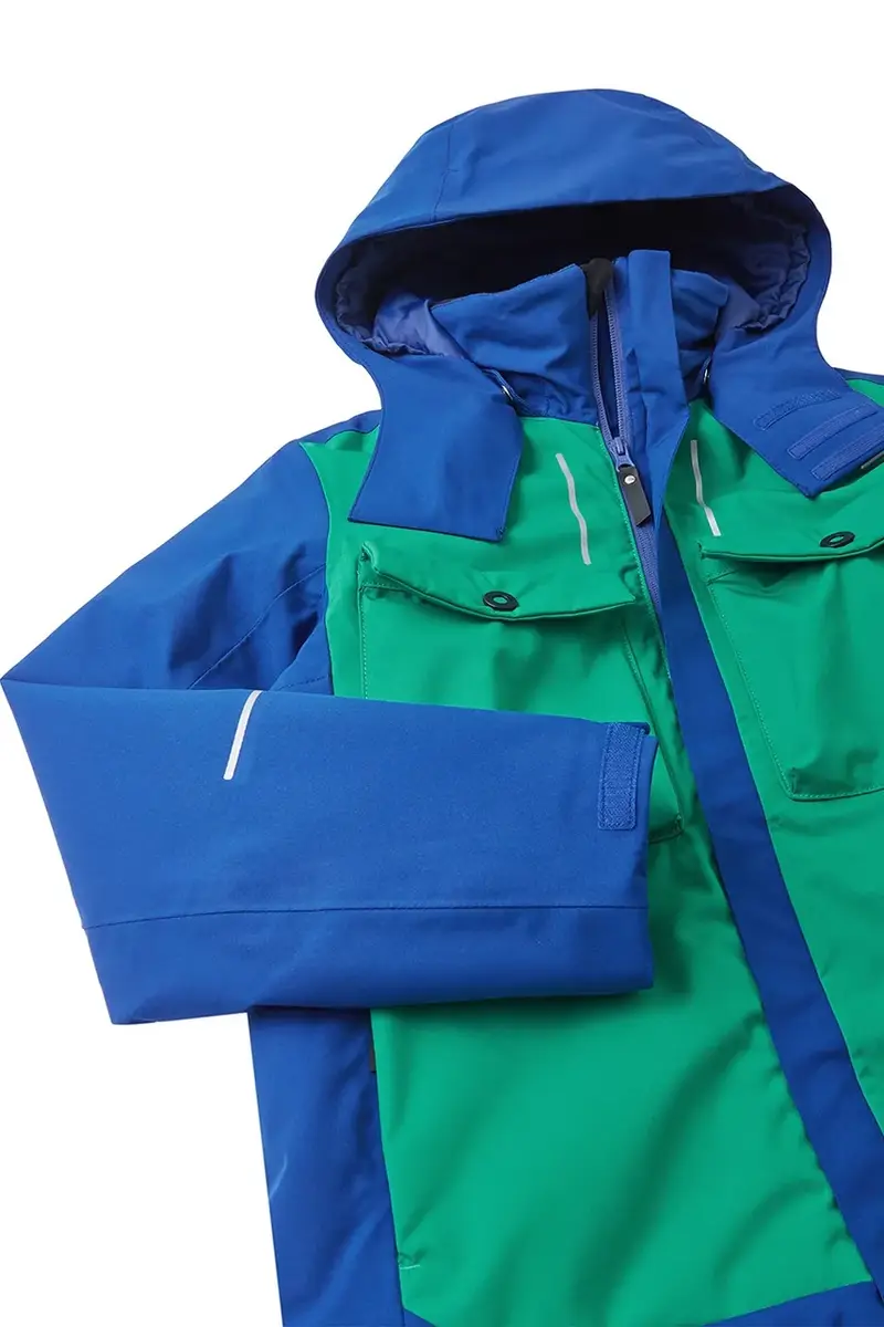 giacca da sci bambino/a Ahmaoja colore blu navy 5100393A miniatura 5