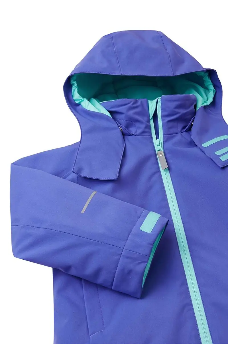 giacca da sci bambino/a Palsi colore violetto 5100356A miniatura 4