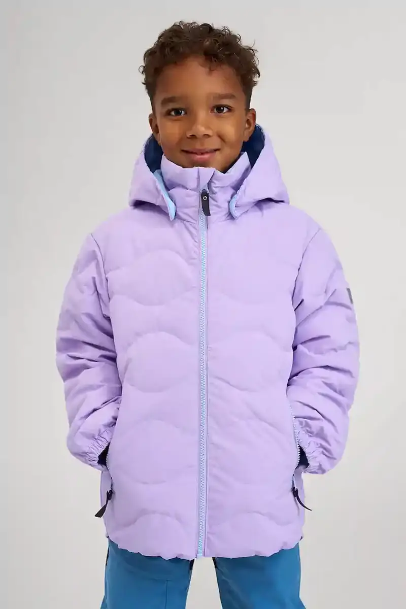 giacca per bambini Fossila colore violetto 5100058B