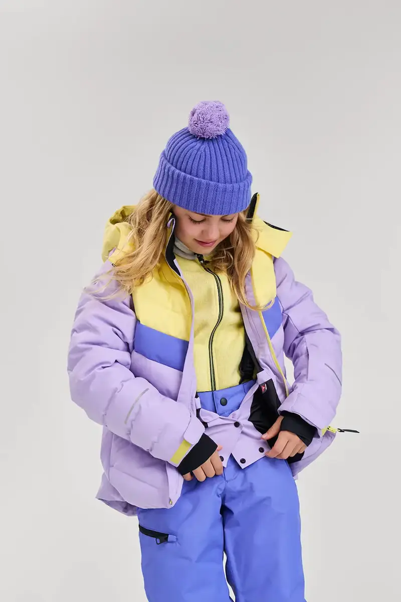 giacca per bambini Luppo colore violetto 5100090B