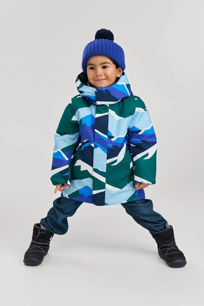 giacca per bambini Marttila colore blu navy 5100363B