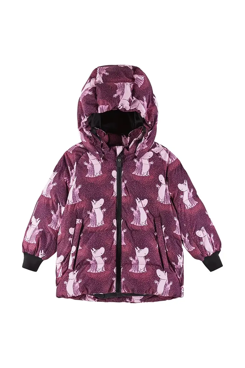 giacca per bambini Moomin Lykta colore granata 5100013B miniatura 4