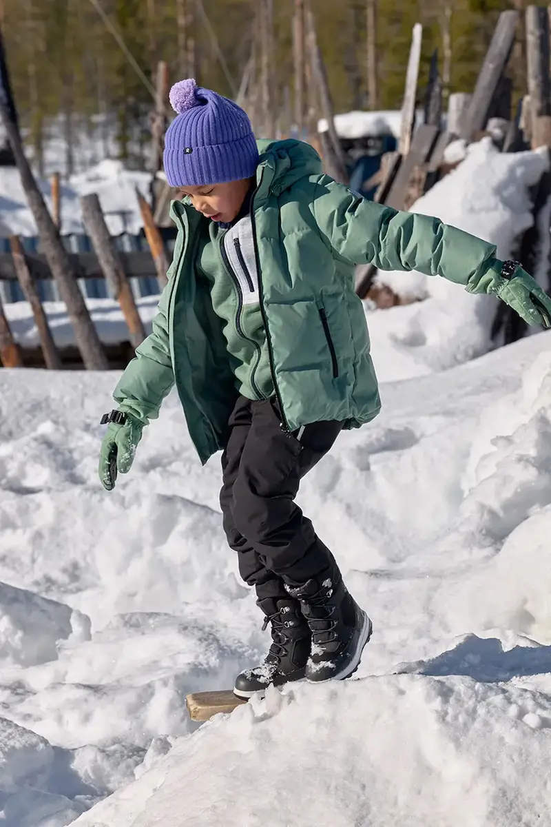 giacca per bambini Paimio colore verde 5100282A