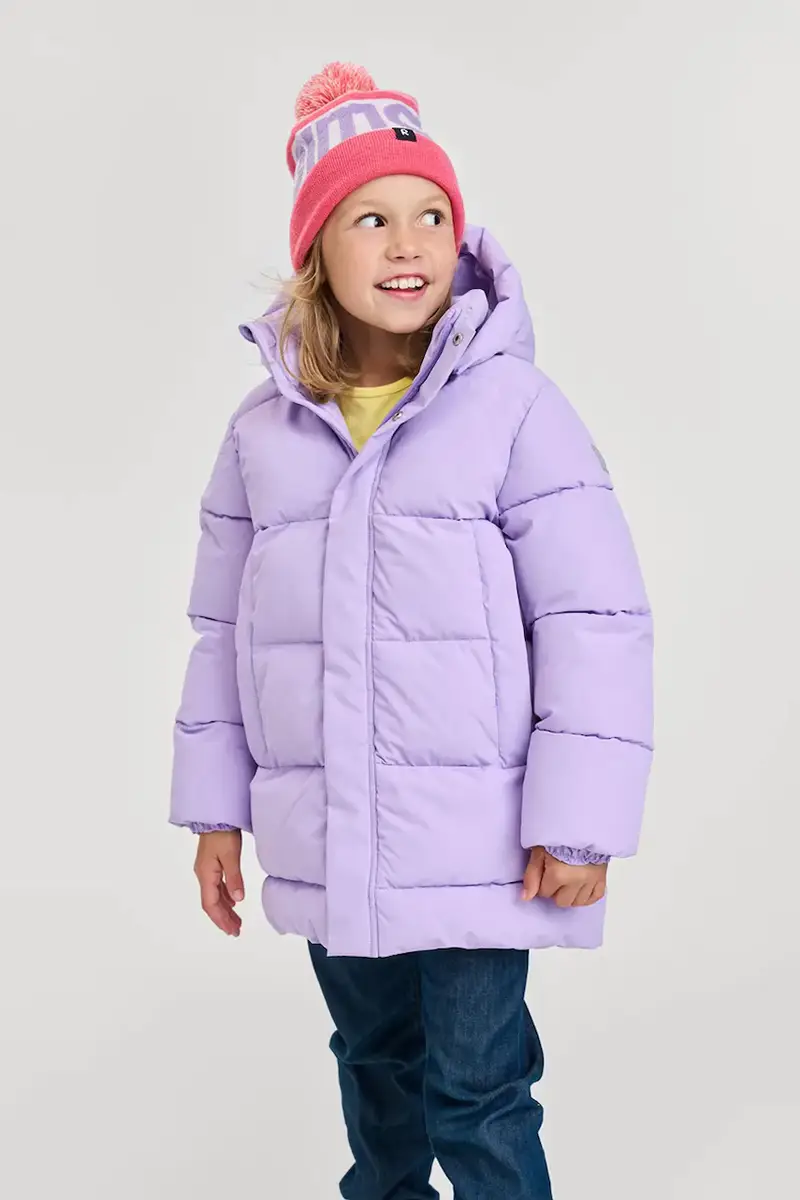 giacca per bambini Puumala colore violetto 5100391A