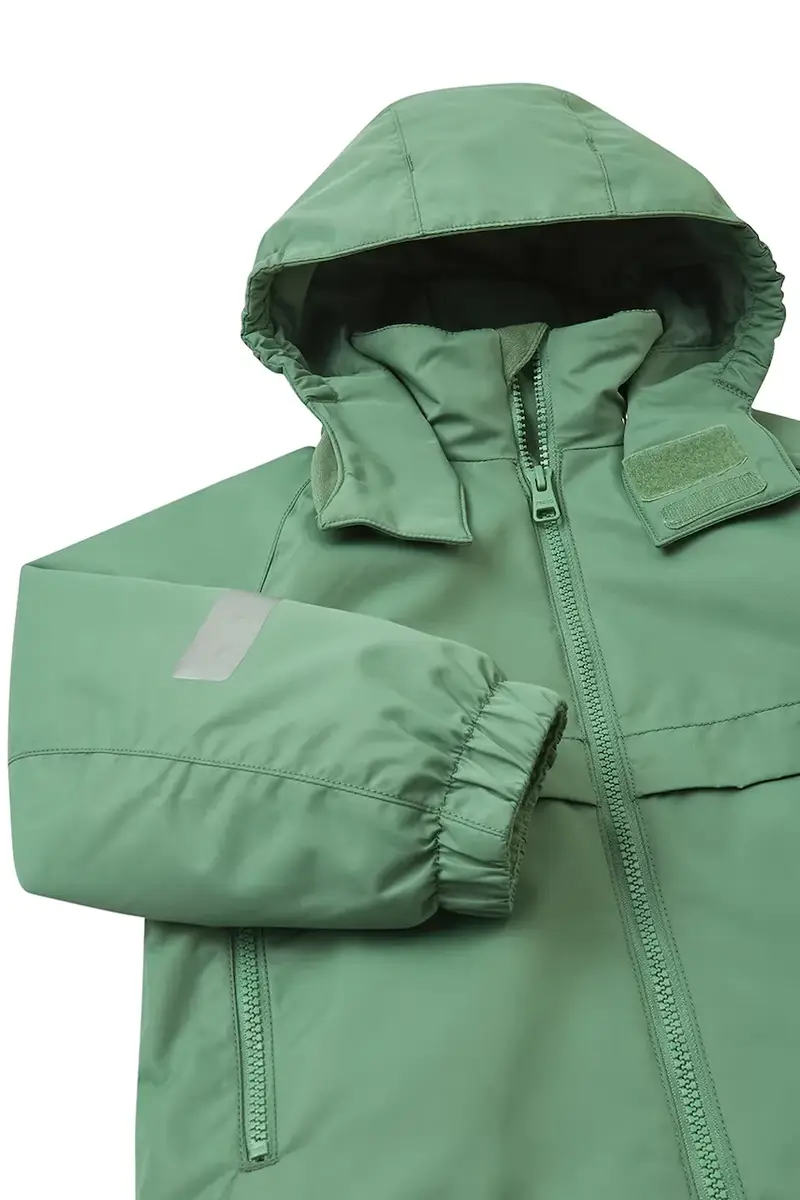 giacca per bambini Raisio colore verde 5100289A miniatura 4