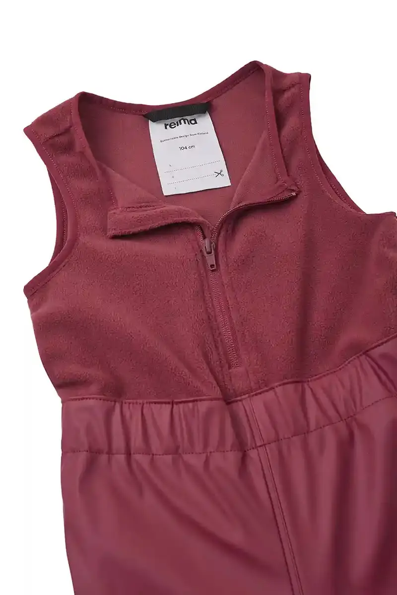 pantaloni da pioggia bambino/a Loiske colore rosso 5100028A miniatura 3