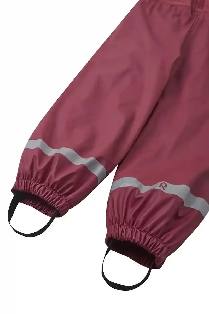pantaloni da pioggia bambino/a Loiske colore rosso 5100028A miniatura 4