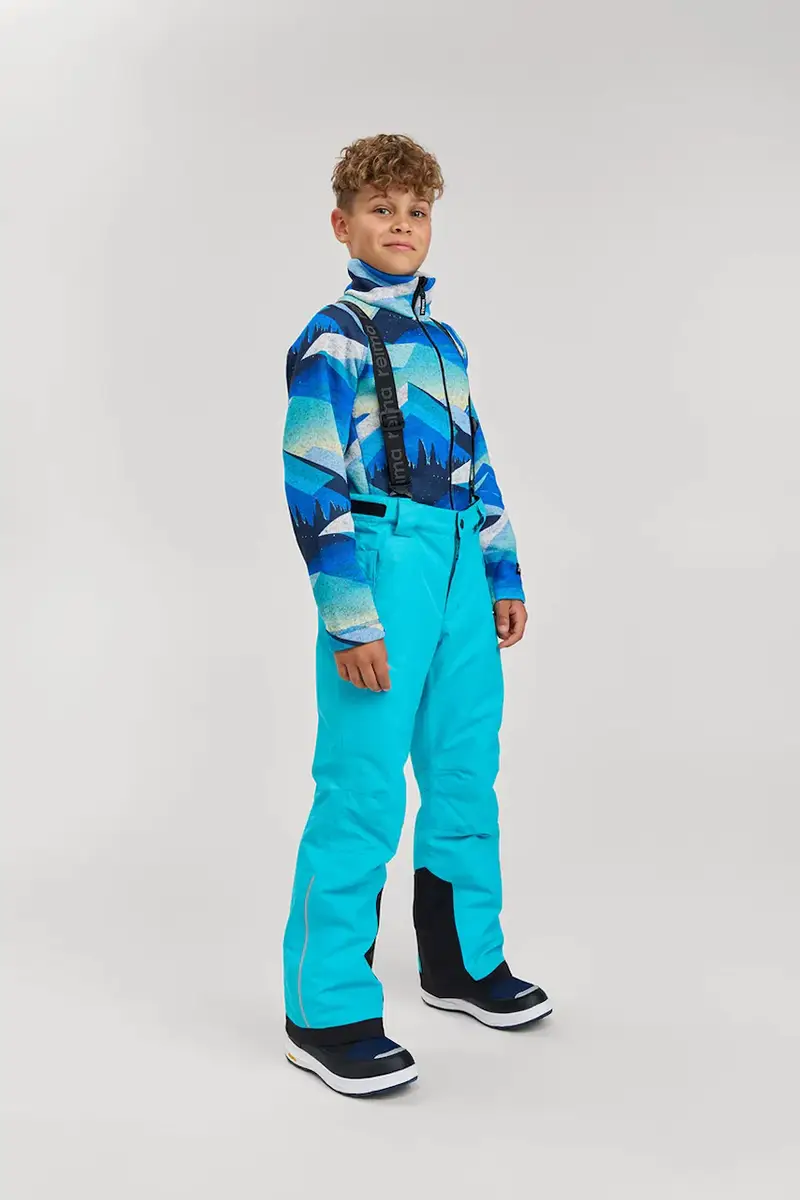 pantaloni da sci bambino/a Wingon colore blu 5100052A
