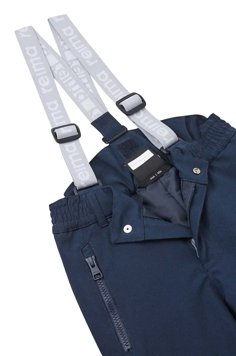 pantaloni per sport invernali bambino/a Kiddo Lightning colore nero Blu navy miniatura 3