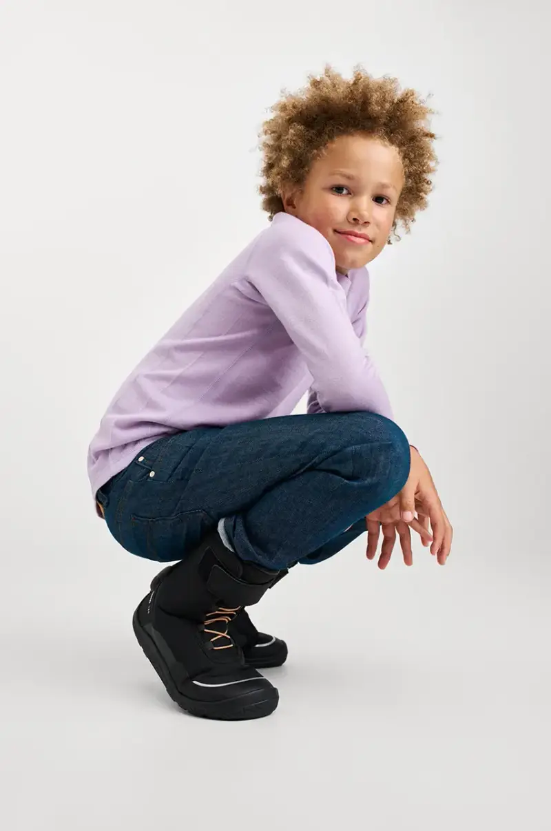 scarpe invernali bambini Talvella Junior colore nero 5400151A miniatura 2