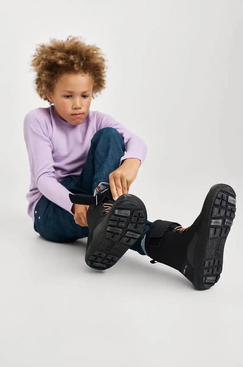 scarpe invernali bambini Talvella Junior colore nero 5400151A miniatura 3