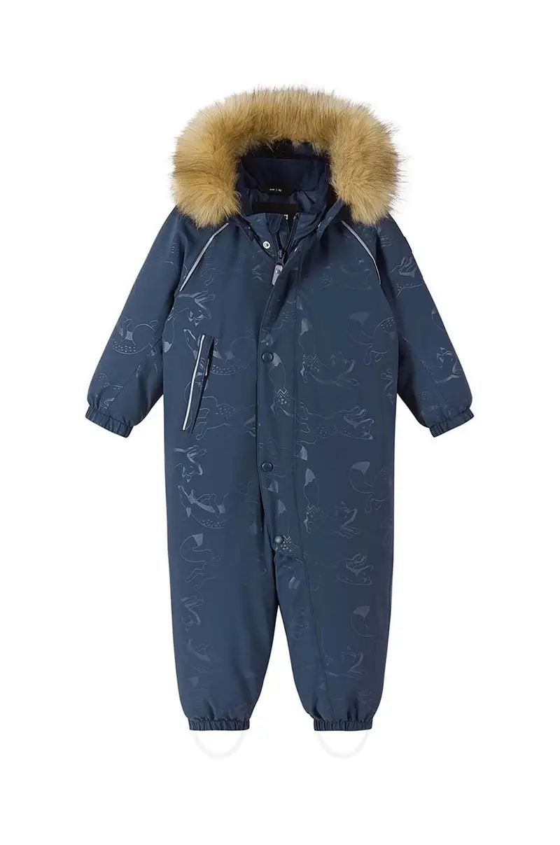 tuta in piuma neonato Aapua Blu navy miniatura 2