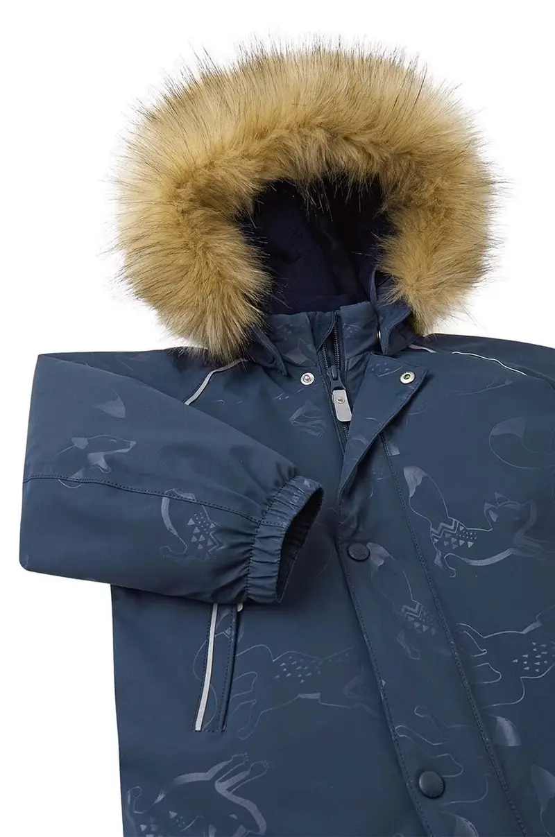 tuta in piuma neonato Aapua Blu navy miniatura 5