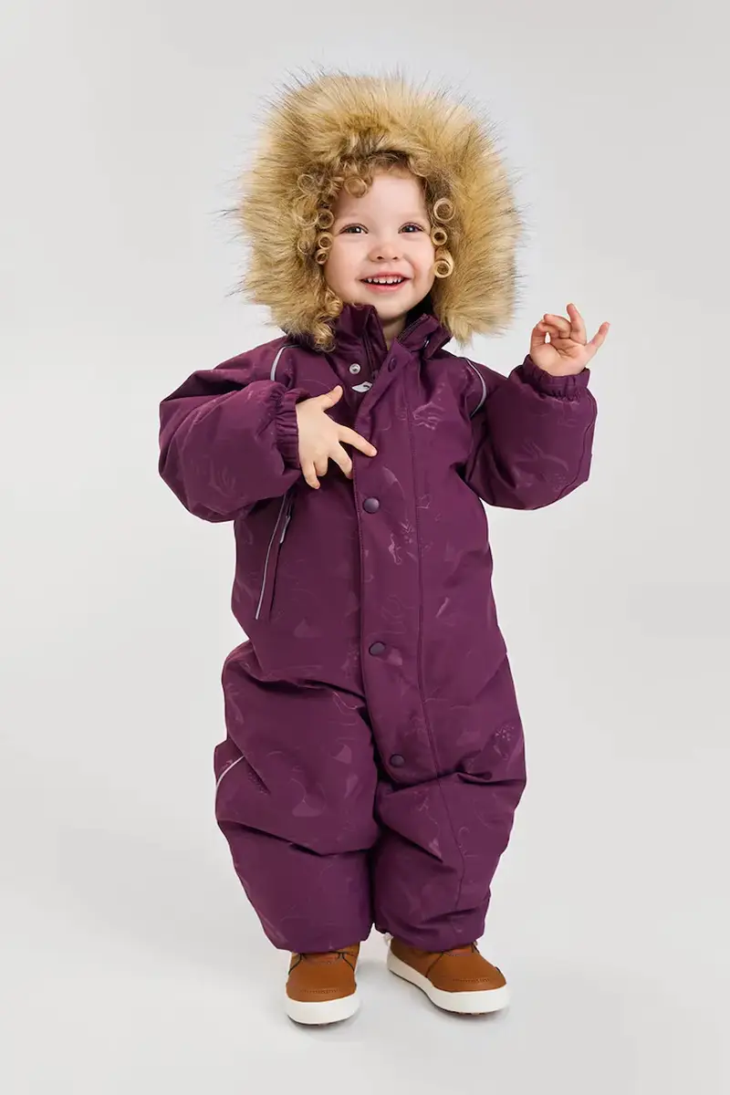 tuta neonato Aapua colore violetto 5100141B