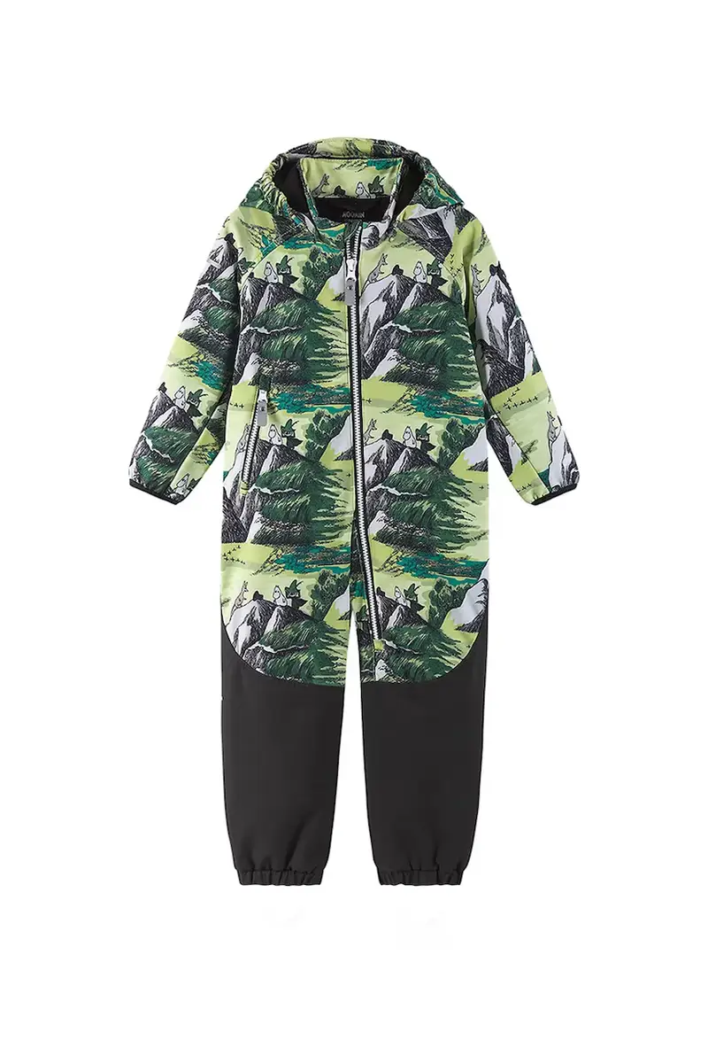 tuta neonato Moomin Mjosa colore verde 5100328C