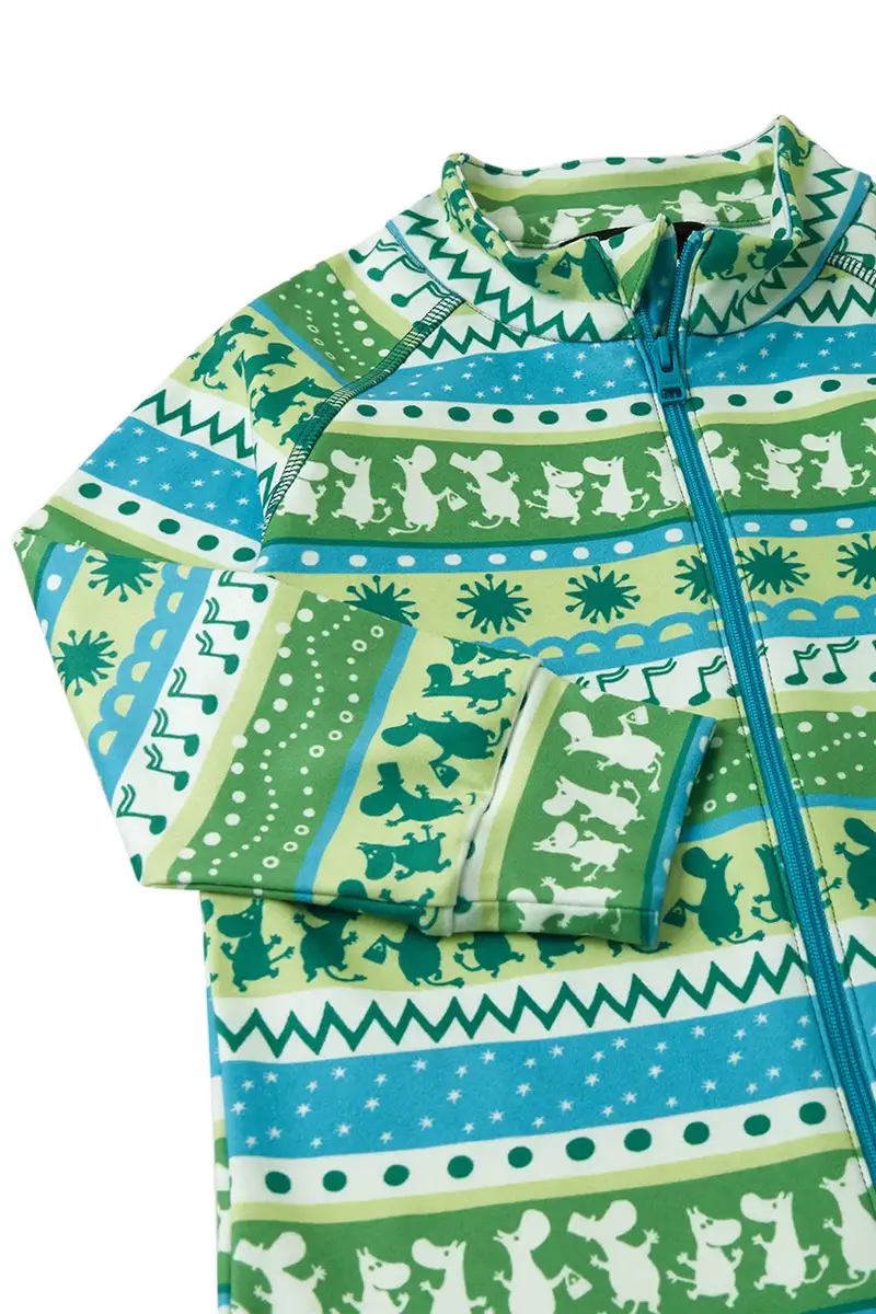 tuta neonato Moomin Tarhaan colore verde 5200457A miniatura 3