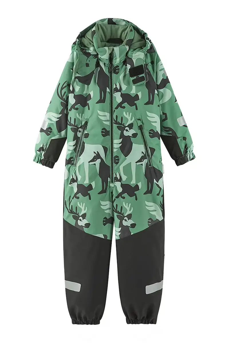 tuta per bambini Kurikka colore verde 5100131B