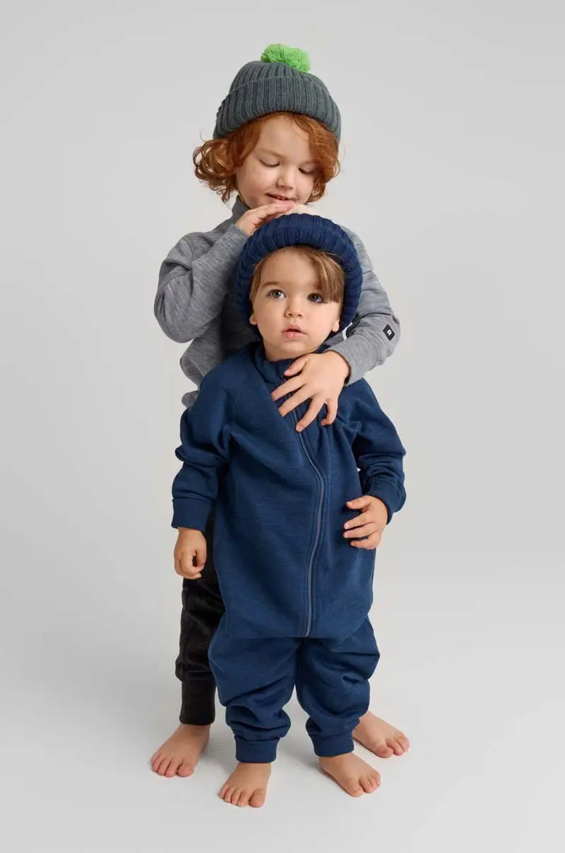 tuta per bambini Parvin Blu navy