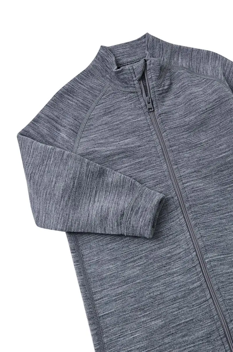 tuta per bambini Parvin Grigio miniatura 3