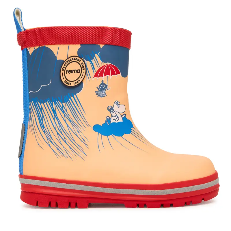 Wellington Reima Moomin Magisk Rain Boots 5400001B-26C1 Arancione