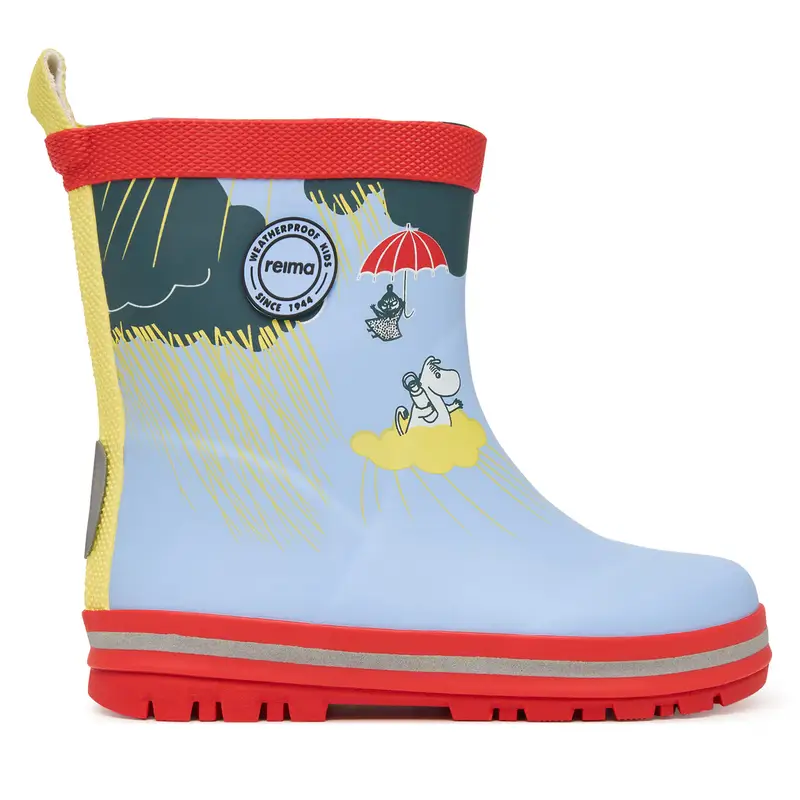 Wellington Reima Moomin Magisk Rain Boots 5400001B-61A1 Blu