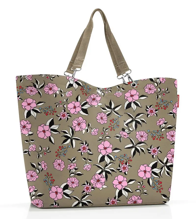 Borsa da mare Reisenthel shopper XL Garden Taupe