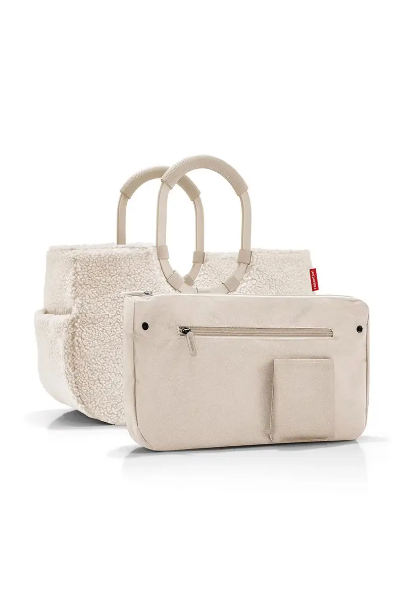 borsa per la spesa Loopshopper M/12 L Beige miniatura 3