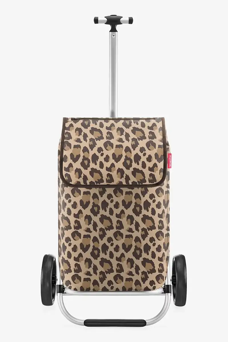 Reisenthel Carrello Portaspesa Multicolore con Stampa Leopardo miniatura 2